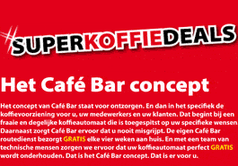 Café Bar - Koffiezetapparatuur Café Bar - Koffiezetapparatuur