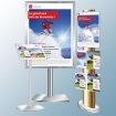 image Porte affiche sur pieds