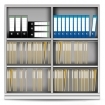 image Rayonnage pour ARCHIVES, documents, dossiers suspendus