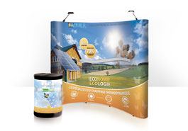 Stands pliables, modulables et portables pour exposition Stands pliables, modulables et portables pour exposition