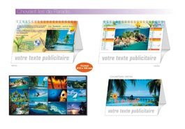 Calendriers et agendas publicitaires personnalisés