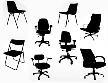 Chaises ou sièges de bureau