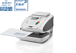 Frankeermachines